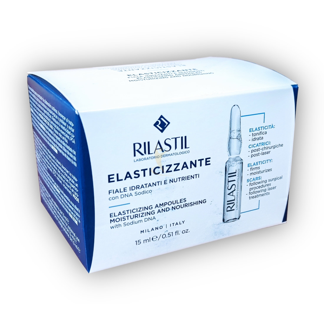 Rilastil Linea Corpo Elasticizzante Siero Intensivo Azione Urto 10 Fiale 1,5 ml