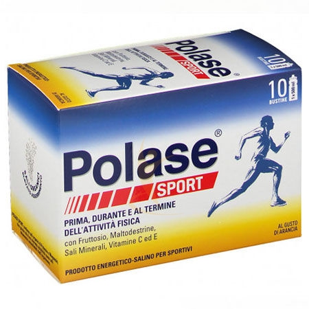 Polase Linea Vitamine e Minerali Sport Integratore Alimentare Granulato 10 Buste