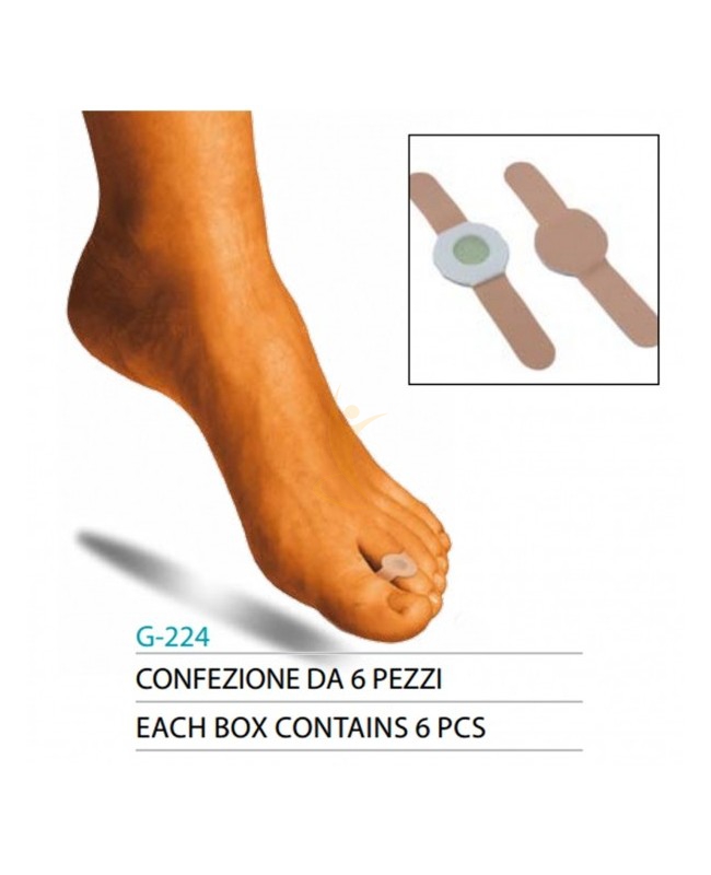 Safte Orione Ok Ped G224 Cerotti Callifughi Taglia Unica 6 Pezzi