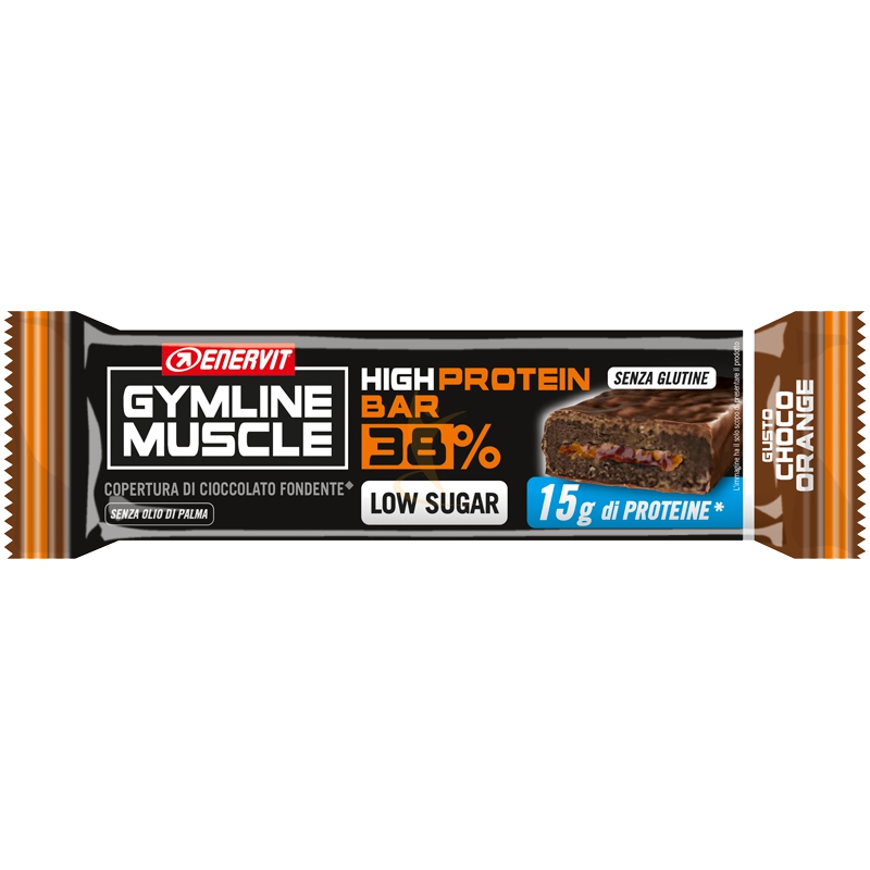 Enervit Linea Gymline Protein Bar 38% Barretta Cioccolato-arancia 40g SC 5/12/24