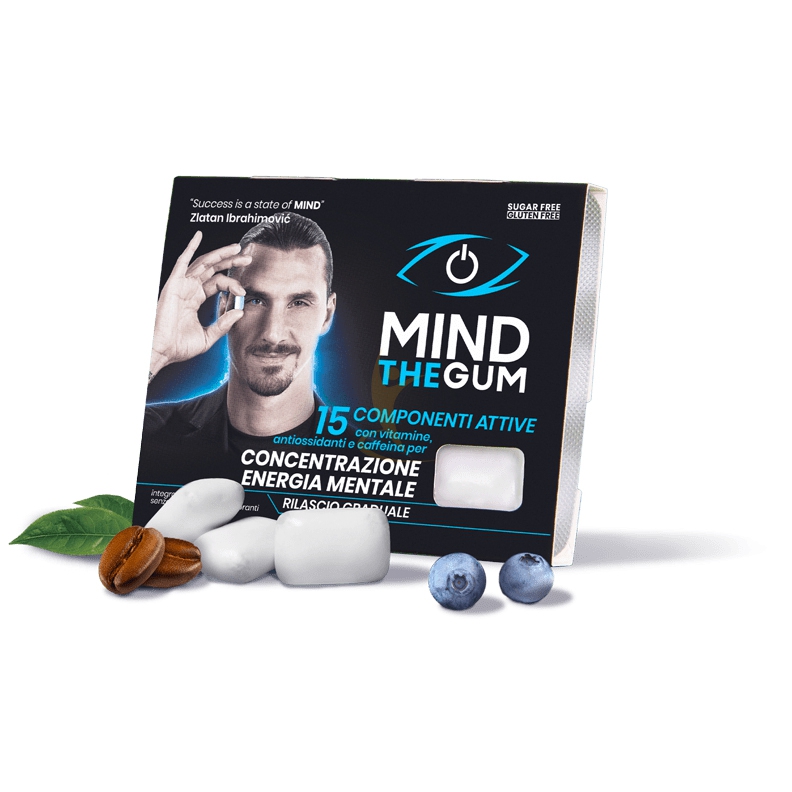 Dante Medical Solution Mind The Gum Integratore Alimentare 18 Gomme
