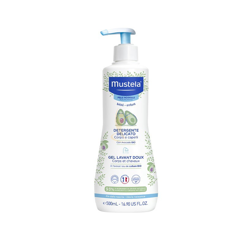 Mustela Linea Pelle Normale Detergente Delicato 500 Ml