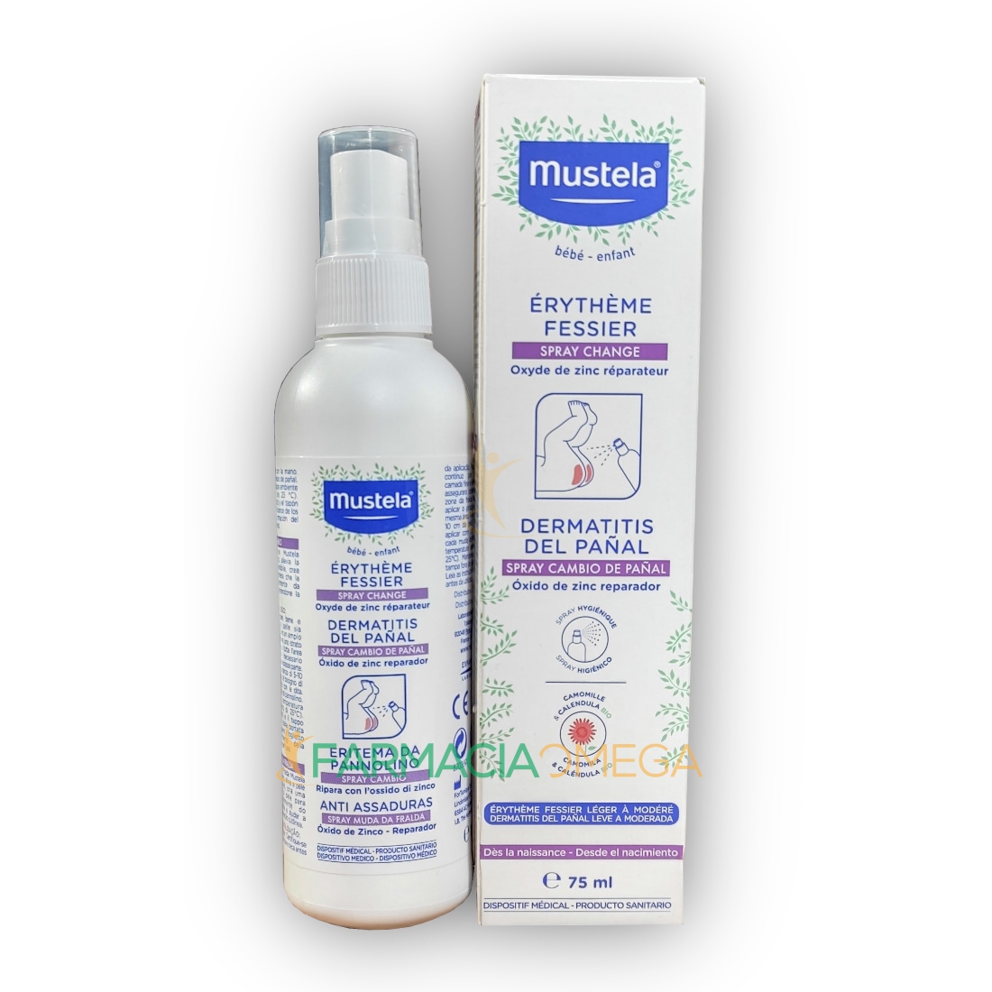 Mustela Linea beb Spray Cambio 75 Ml