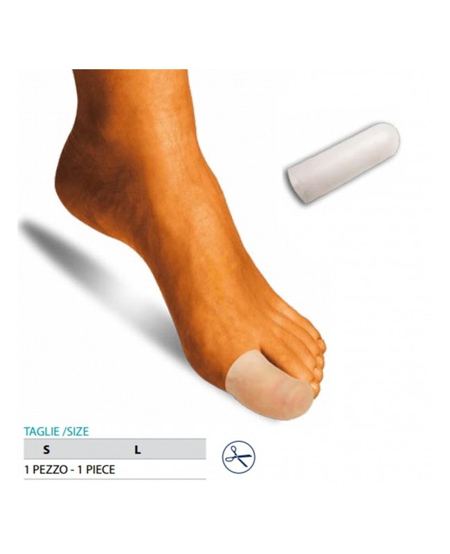 Safte Orione Ok Ped G205 Cappuccio Proteggi Dita Gel Polimero Taglia L 1 Pezzo