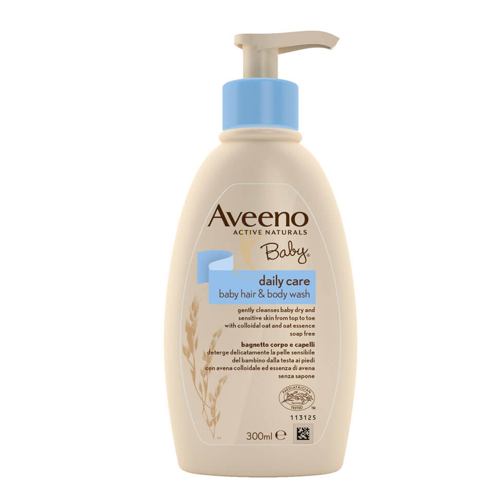 Johnson & Johnson Aveeno Baby Bagnetto Testa Piedi 300 Ml