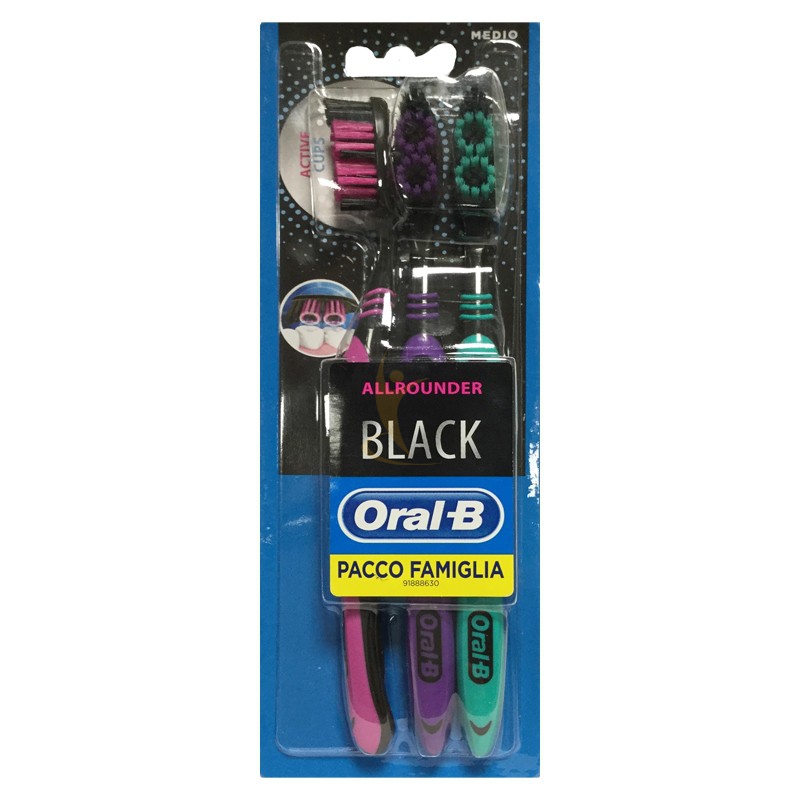 Procter & Gamble Oralb Spazzolino Manuale Robin Hood Black 40m
