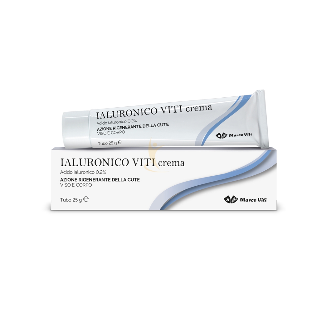Marco Viti Farmaceutici Ialuronico Viti Crema Viso/Corpo Rigenerante 25 G