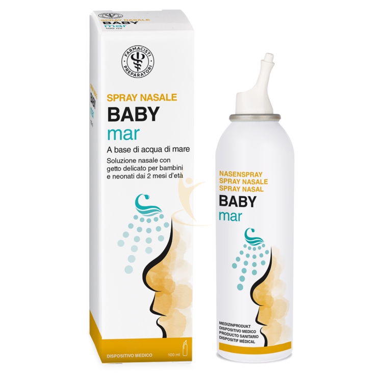 Linea Salute E Pulizia Del Naso Spray Nasale Babymar 100 Ml