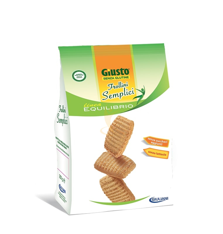 Giuliani Giusto Senza Glutine Frollini Semplici 250 G