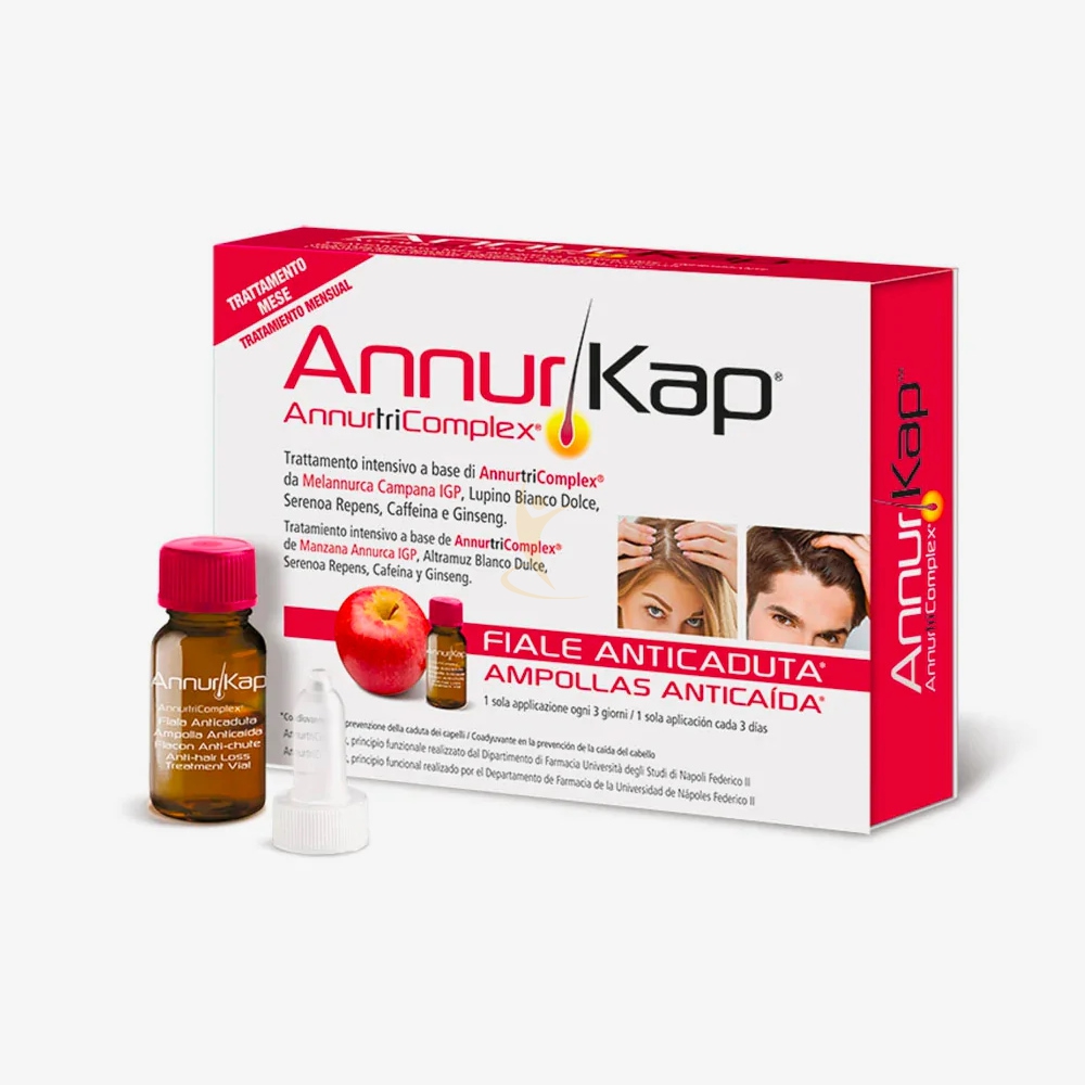 DiVa srl Linea Capelli Sani e Forti Annurkap Fiale Anticaduta 10 Fiale