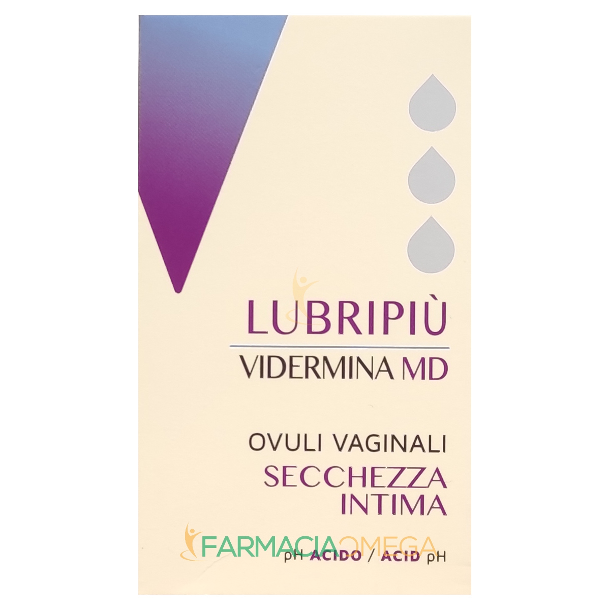 Vidermina Linea Dispositivi Medici Lubripiu' Ovuli Vaginali 2 Blister Da 5 Ovuli