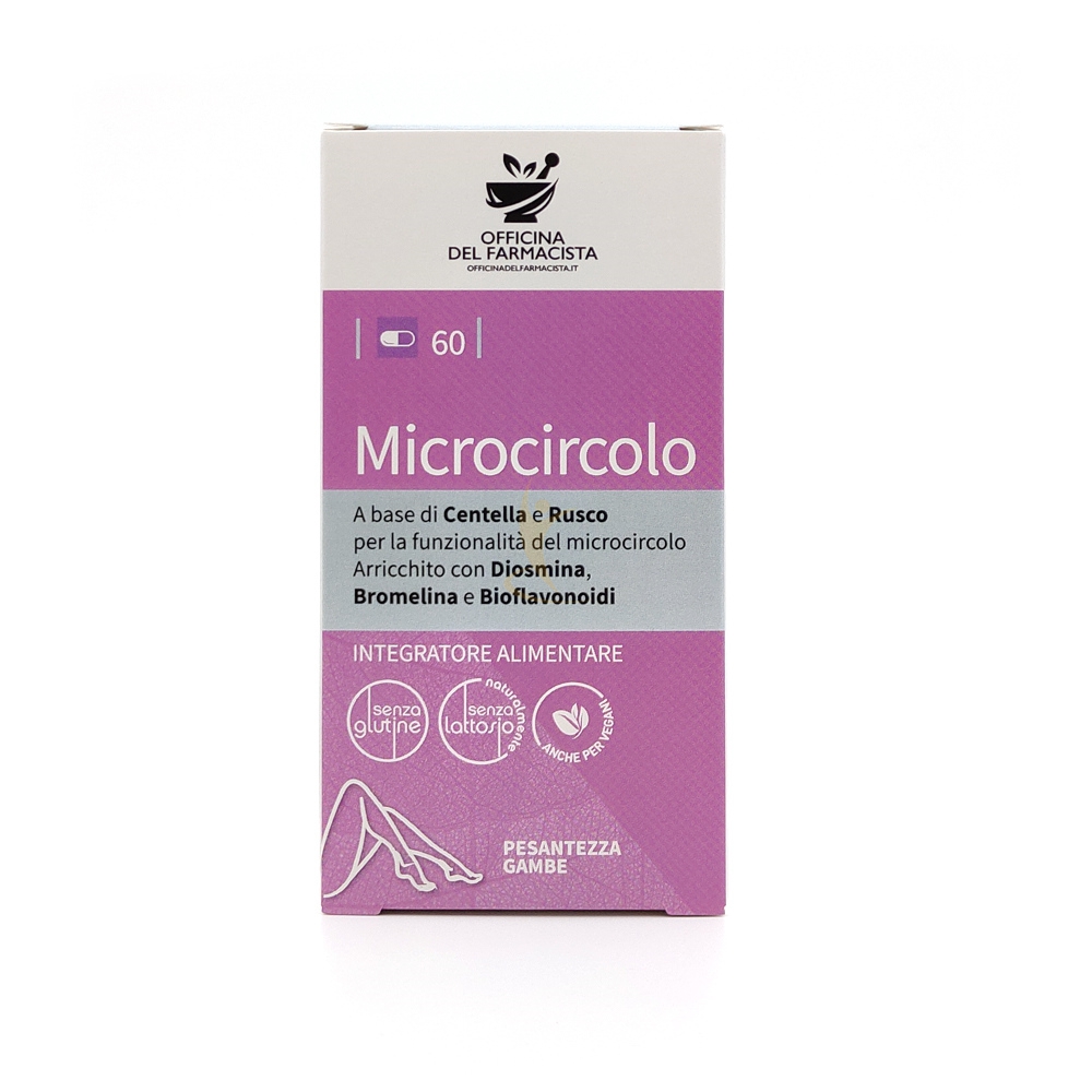 Officina Del Farmacista Microcircolo 60 Capsule
