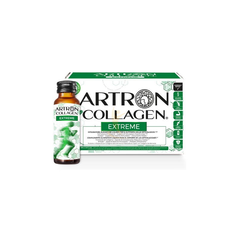 Minerva Research Labs Artron Collagen Extreme Integratore 10 Flaconcini