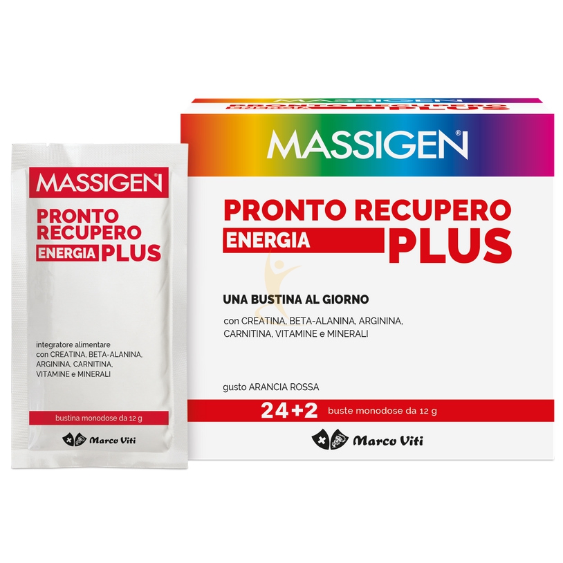Massigen Pronto Recupero Energia Plus 24 Bustine + 2 Bustine