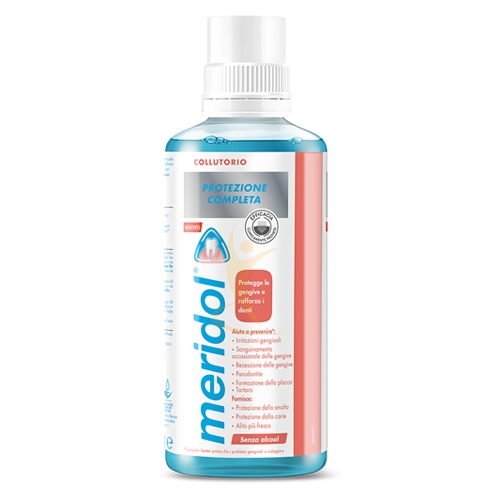 meridol Linea Igiene Dentale Quotidiana Collutorio Protezione Completa 400 Ml