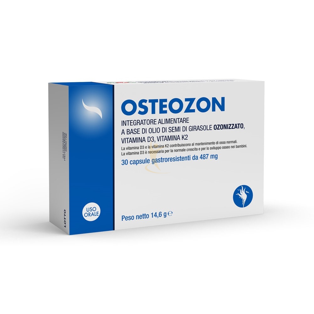 Gs Pharma Ltd Osteozon Integratore Alimentare 30 Capsule