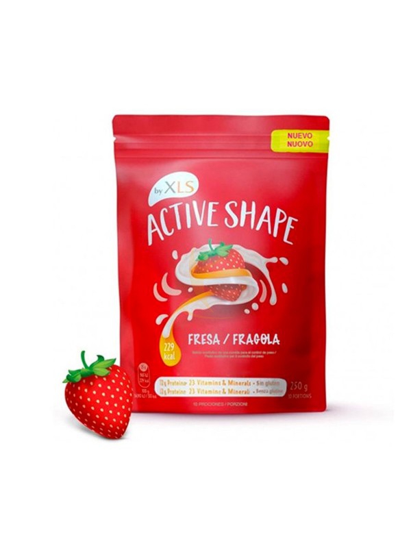XLS Active Shake Frullato Sostitutivo Del Pasto Gusto Fragola 250 g