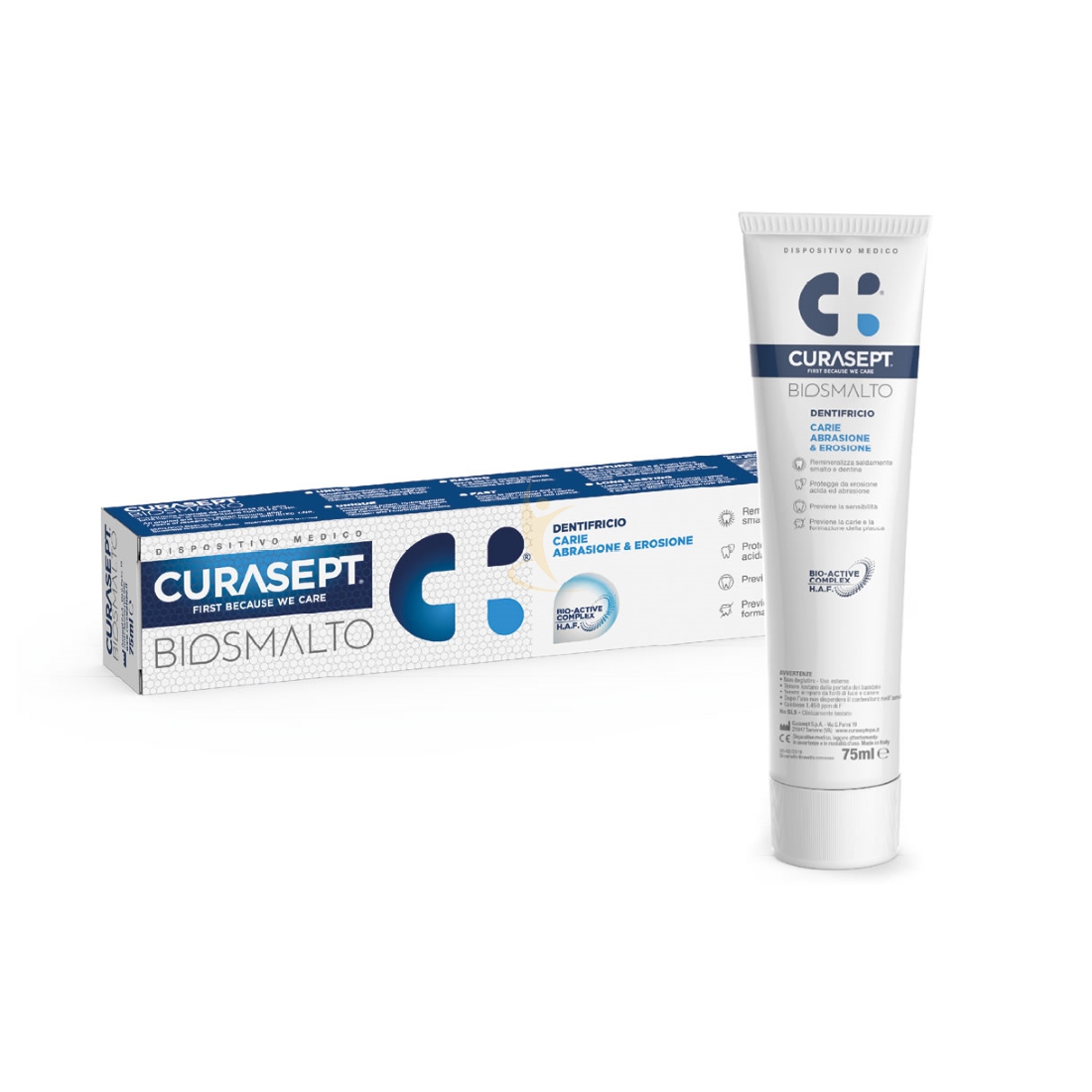 Curasept Dentifricio Biosmalto Carie Abrasione & Erosione 75ml