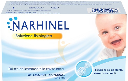 Soluzione Fisiologica Per Aspiratore Nasale Narhinel 60 Fiale Da 5ml
