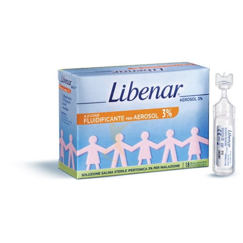 Libenar Aerosol 3% 30 Fiale Soluzione Ipertonica Per Aerosol