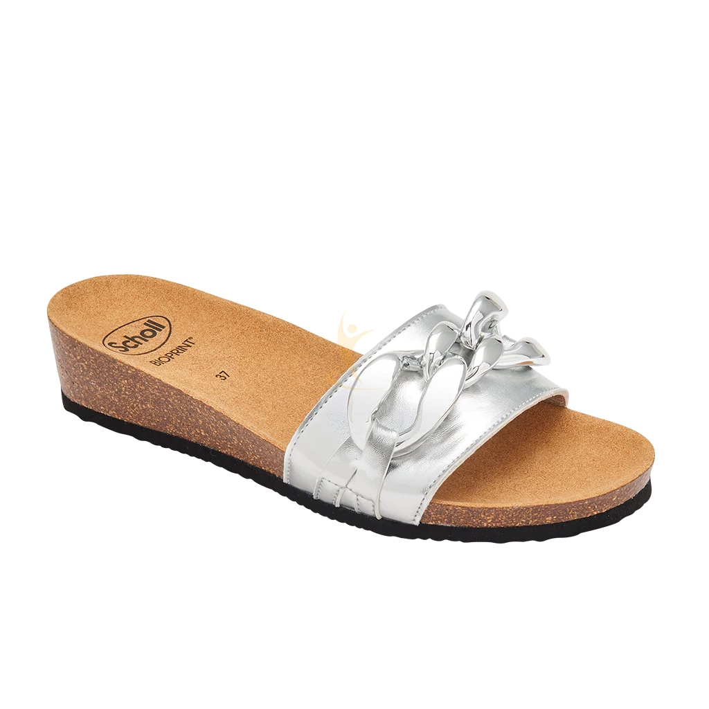CIABATTA CON ZEPPA IN SUGHERO A FASCE INCROCIATE ERSI GRUNLAND DONNA | Coppola Calzature
