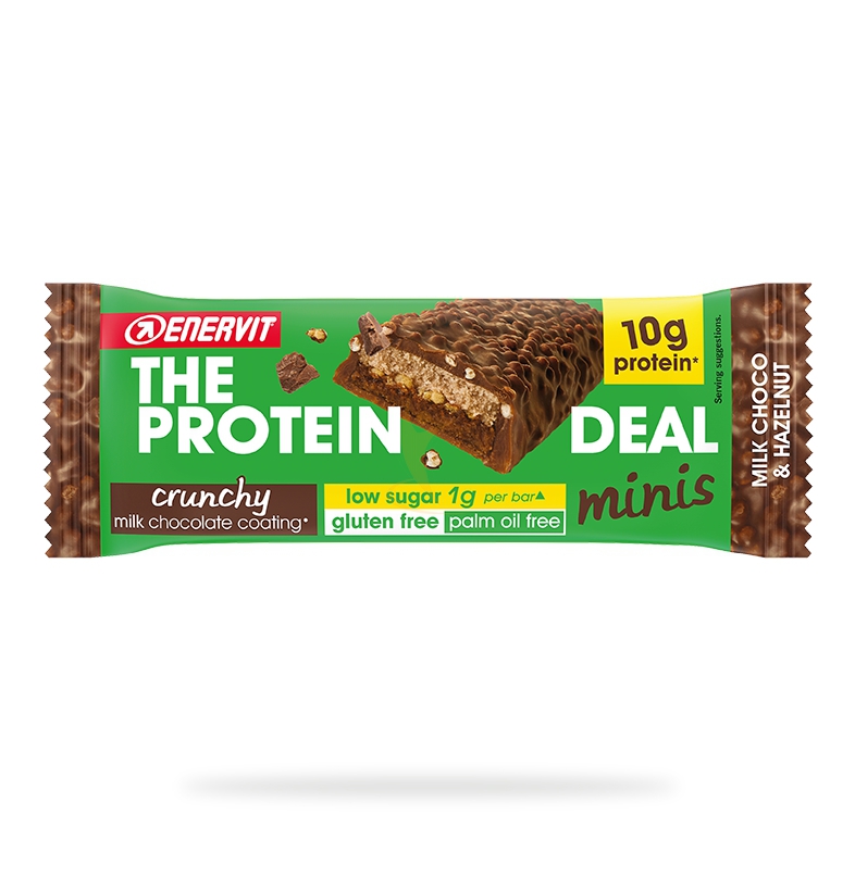 Enervit Linea The Protein Deal Barretta Crunchy Milk Choco & Hazelnut 33g
