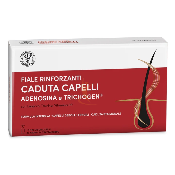 Linea capelli Fiale Rinforzanti Caduta Capelli Adenosina Trichogen 12 Fiale