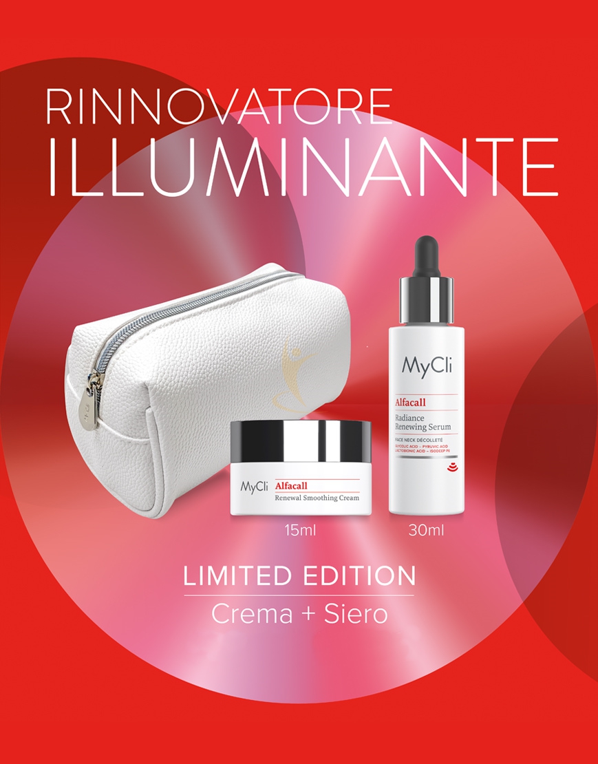 Mycli Cofanetto Natale Alfacall Rinnovatrice Illuminante Viso, Collo, D�collet�
