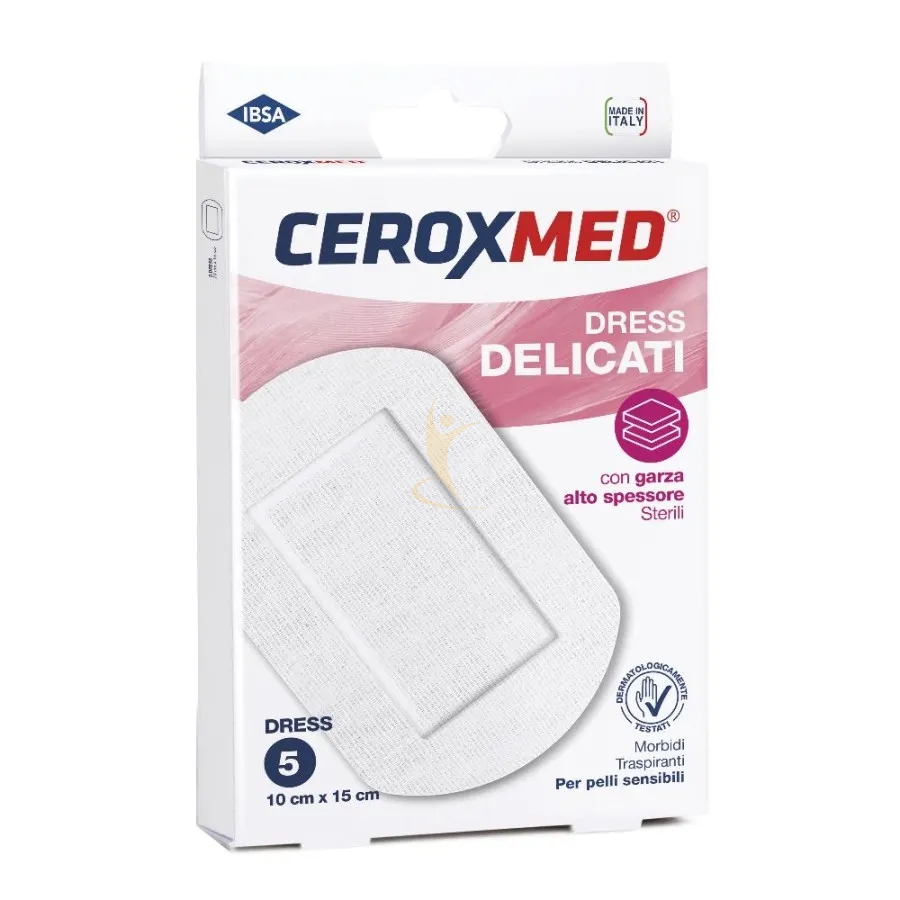 Ceroxmed Cerotti Dress Delicati 10x15 5 Cerotti