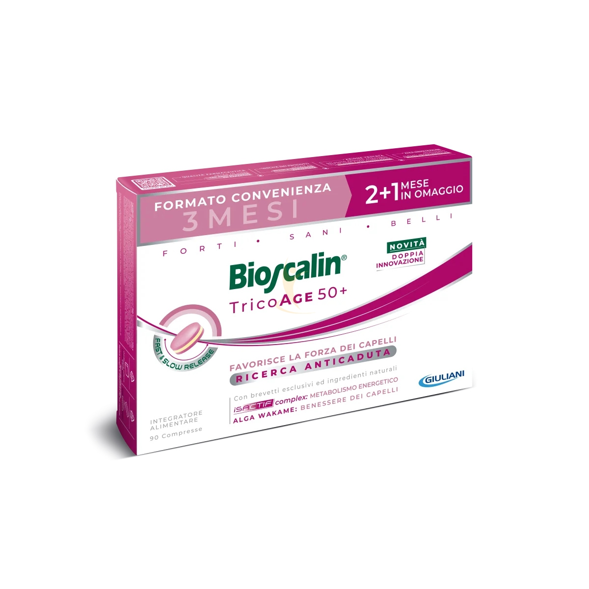Bioscalin Linea Tricoage 50+ Compresse Anticaduta Confezione Da 90 Compresse