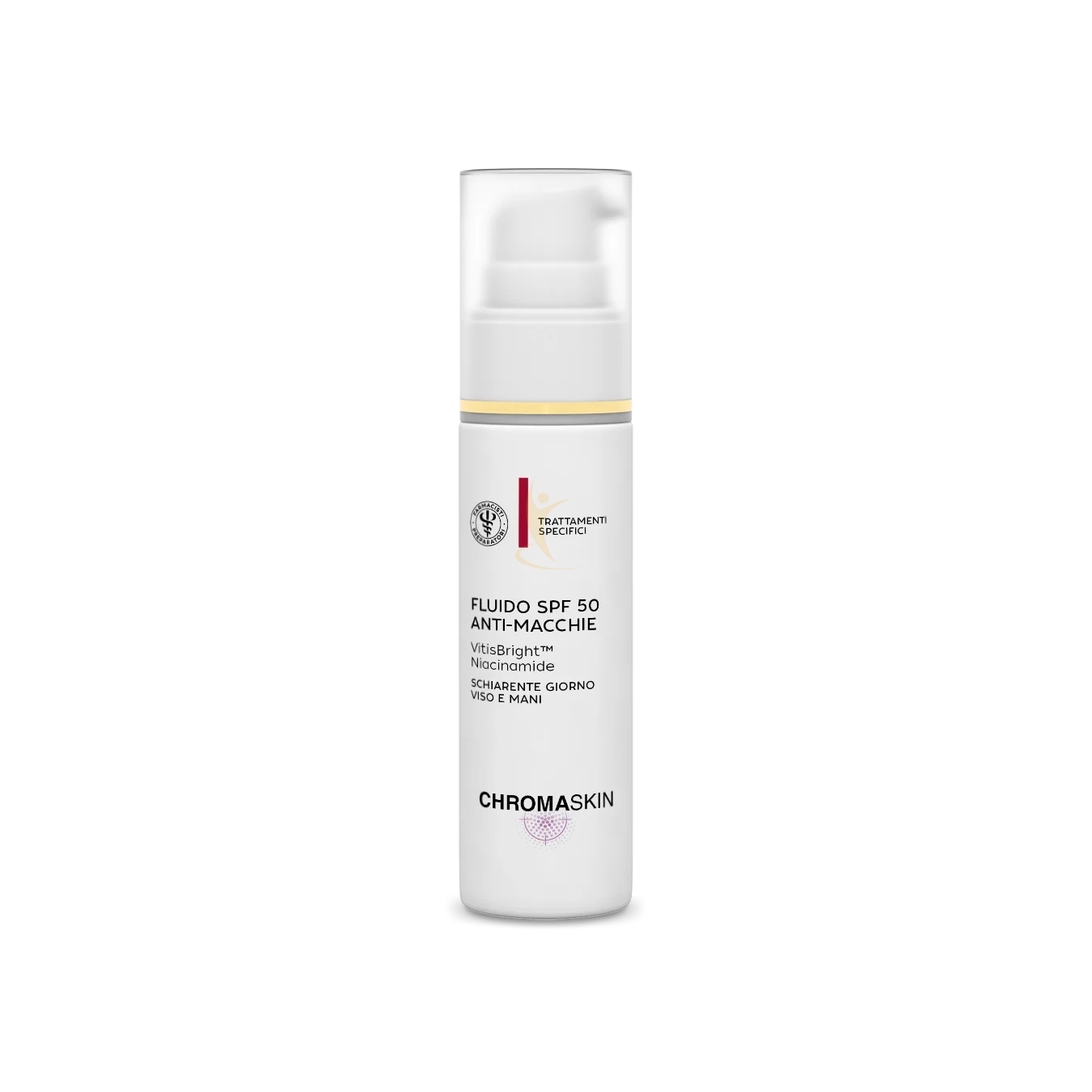Linea Viso Fluido SPF50 Anti-macchie Chromaskin 50ml