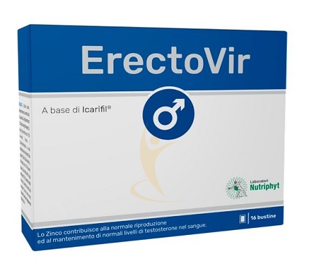 Laboratori Nutriphyt Erectovir Integratore Testosterone 16bust