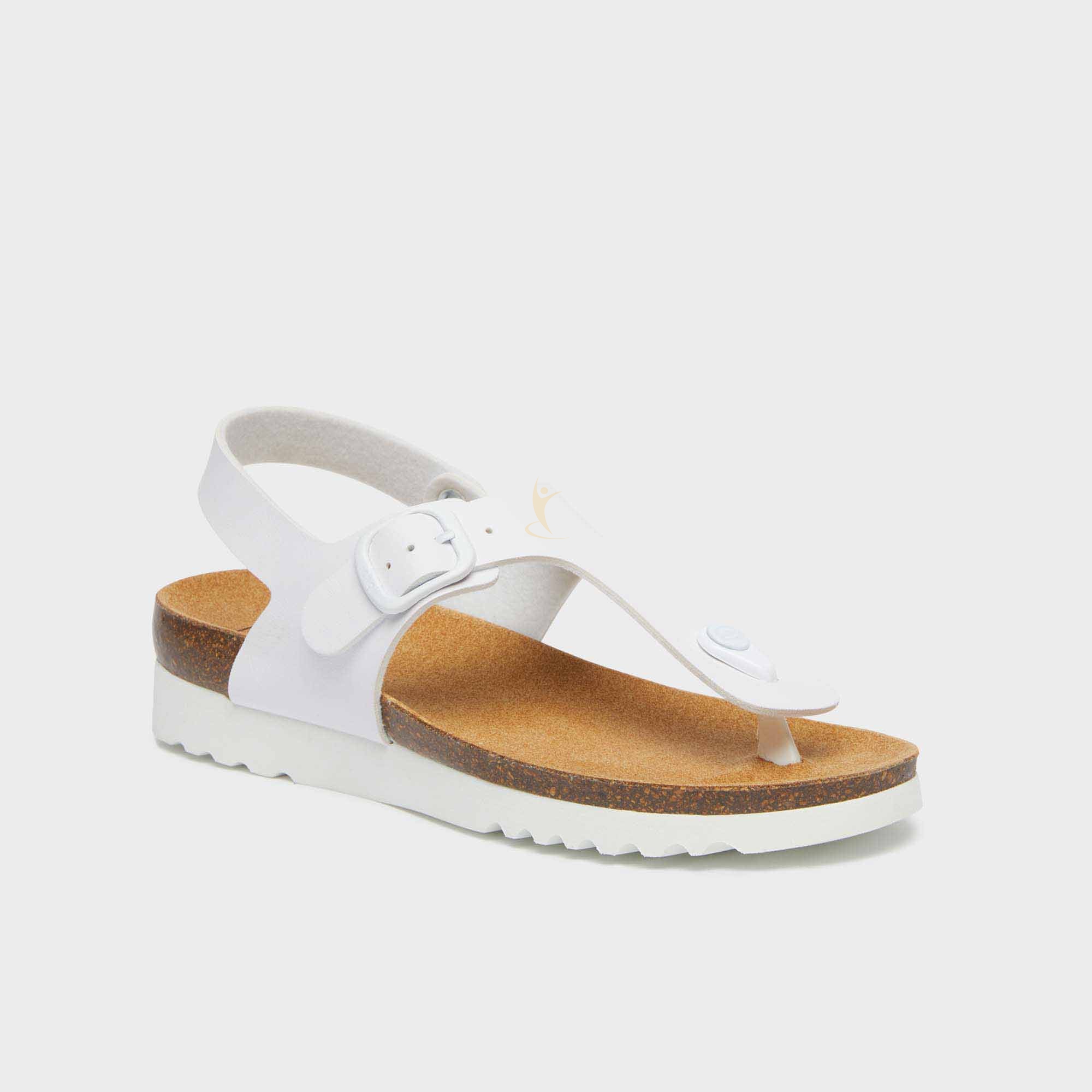 Sandalo Infradito Con Cinturino Boa Vista Sintetico Bianco 41