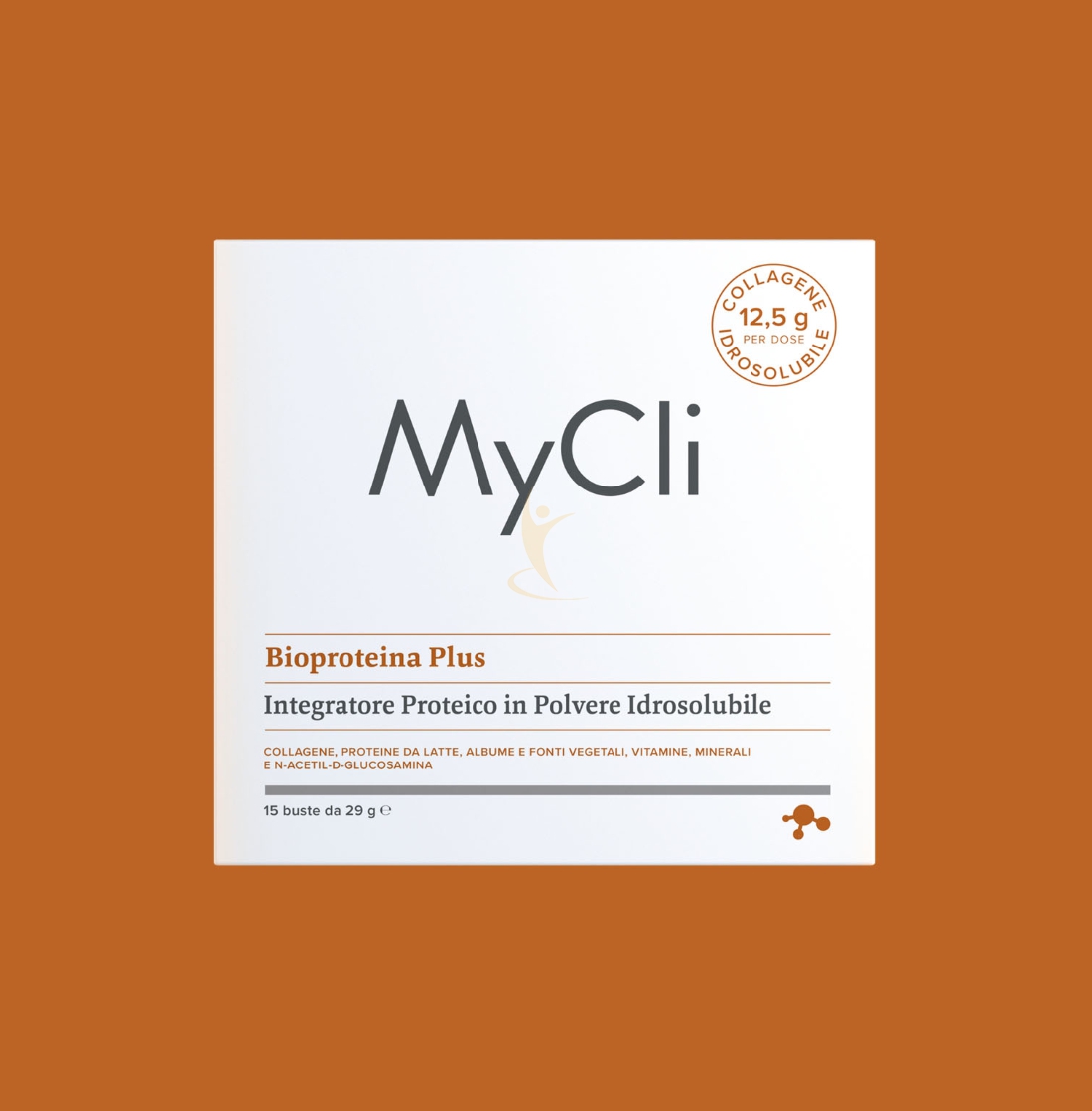 MyCli Linea Bioproteina Integratore Alimentare 15 Buste