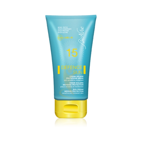BioNike Linea Defence Sun SPF15 Crema Solare Fondente Pelli Sensibili 50 ml