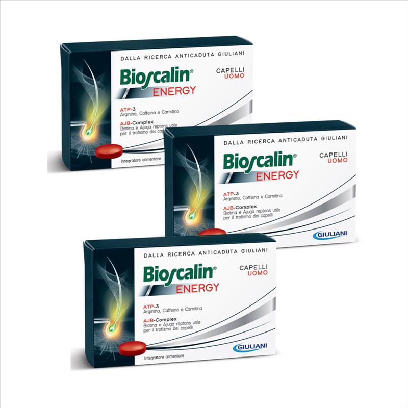 Bioscalin Linea Capelli Uomo Energy Anticaduta Integratore 90 Compresse