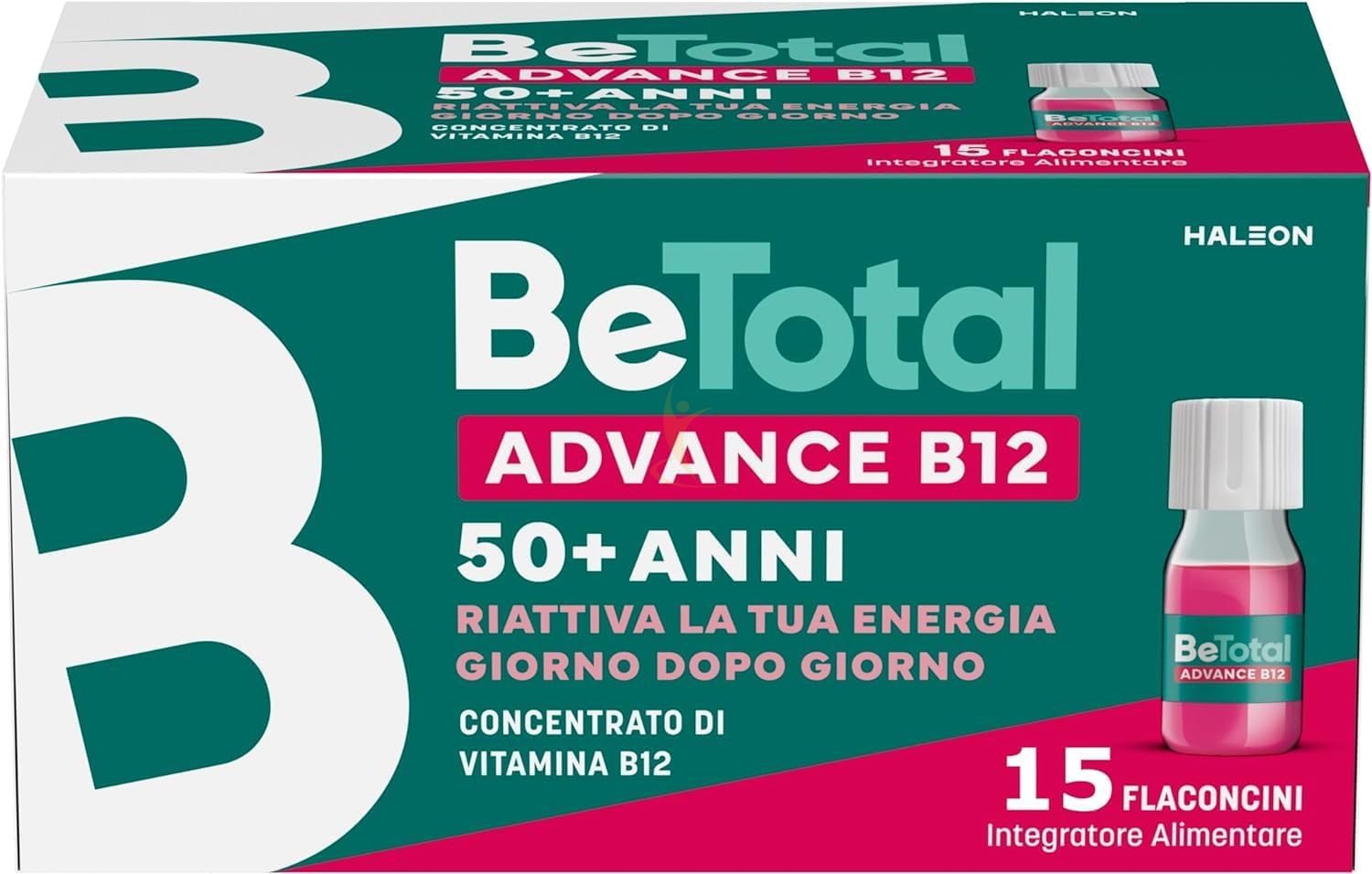 Betotal Linea Vitamine e Minerali Be-Total Advance B12 Integratore 15 Flaconcini
