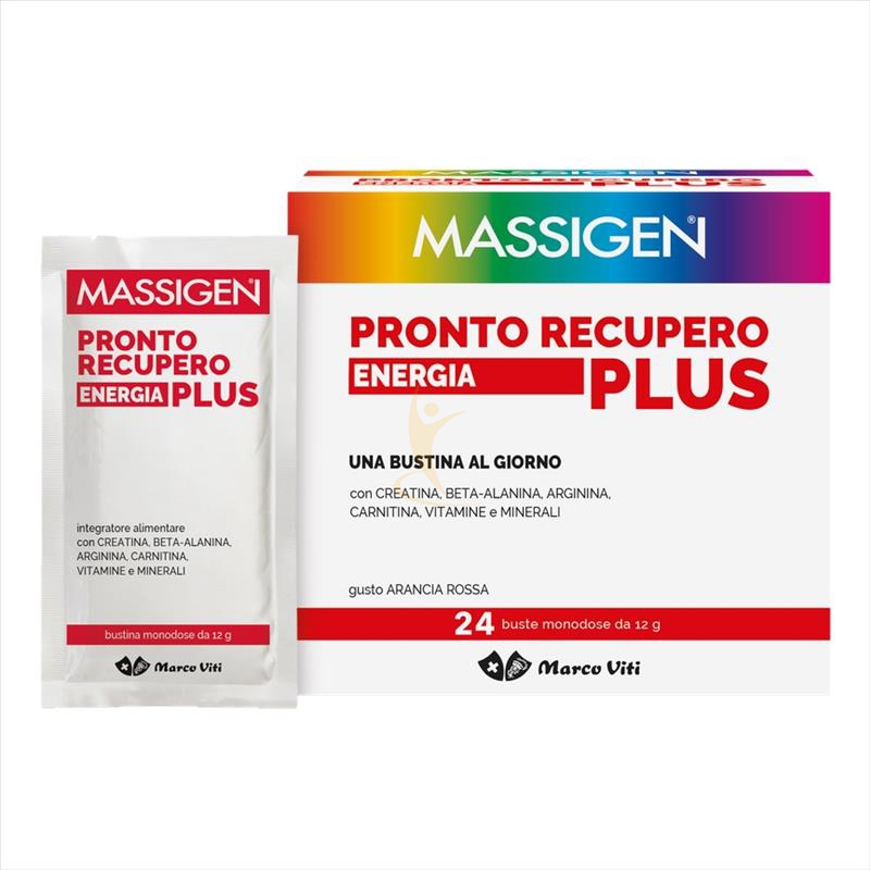 Massigen Linea Benessere Pronto Recupero Energia Plus Integratore 24 Buste