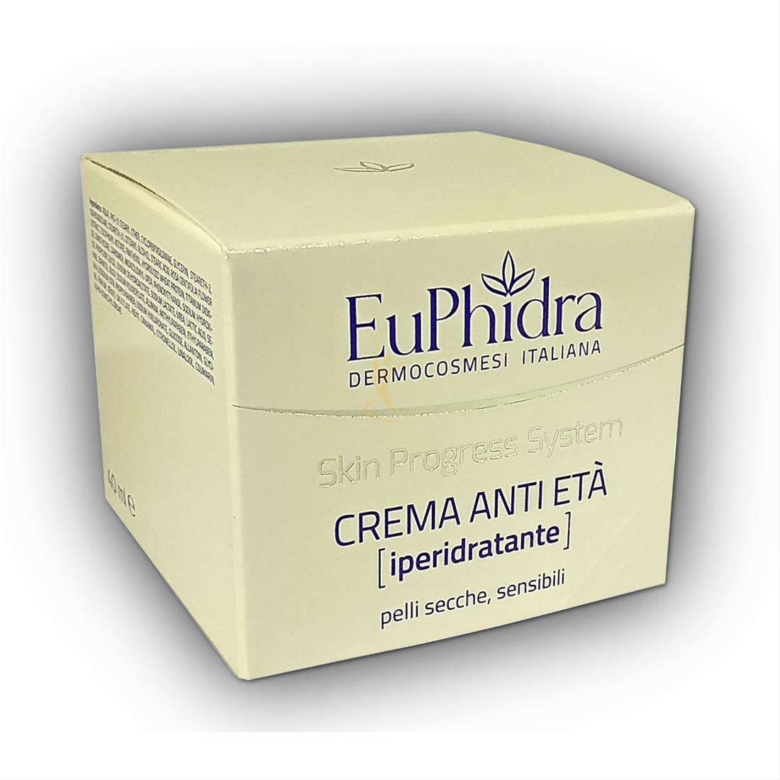 EuPhidra Linea Skin-Progress System Crema Anti-Età Iperidratante 40 ml