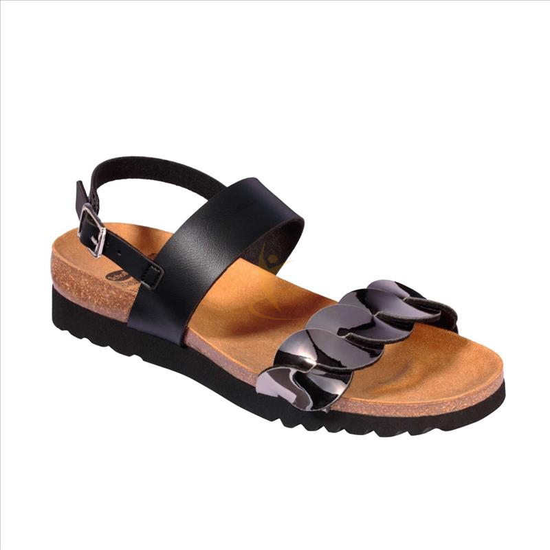 Dr.scholl's Div.footwear Jada Sandal Synt Black/pewte37