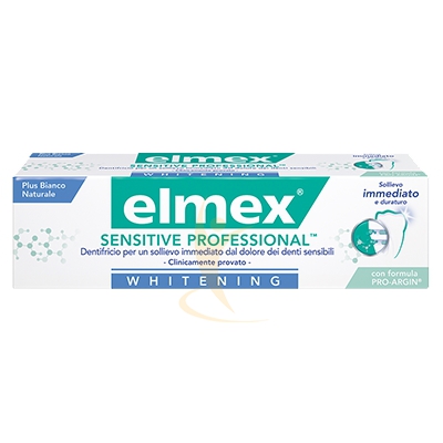 elmex Linea Igiene Dentale Quotidiana Dentifricio Sensitive Professional White