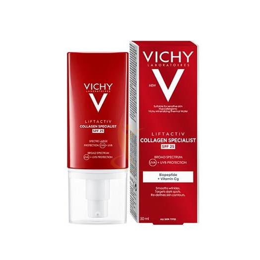 Vichy Linea Viso Liftactive Collagen Specialist Anti Macchie Spf25 50 Ml