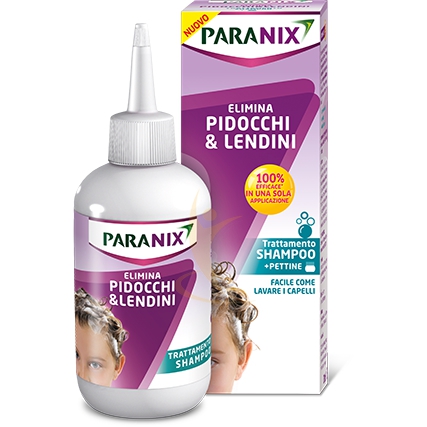 Paranix Linea Anti-Pediculosi Shampoo Paranix Trattamento 200 ml + Pettine