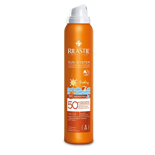 Rilastil Linea Baby Sun System PPT SPF50+ Protezione Molto Alta Spray 200 ml