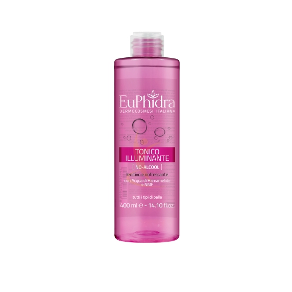 Euphidra Linea Detergenti Viso Tonico Illuminante Senza Risciacquo 400 ml.