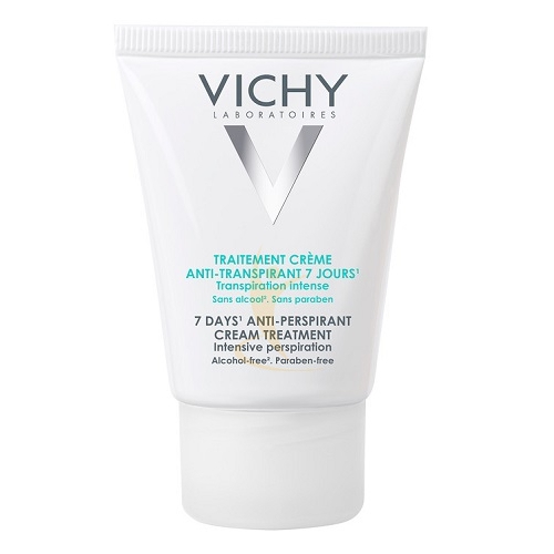 Vichy Linea Deo Anti-Traspirante Deo Crema 7 Giorni con Sali Di Alluminio 30 ml