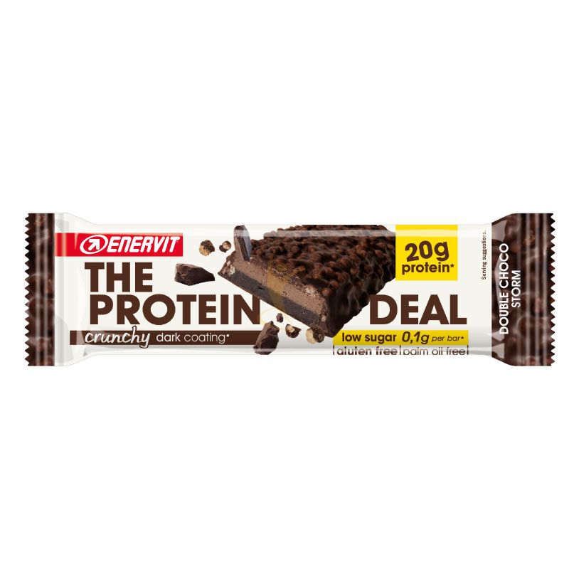 Enervit Linea The Protein Deal Barretta Double Choco Storm 55 G