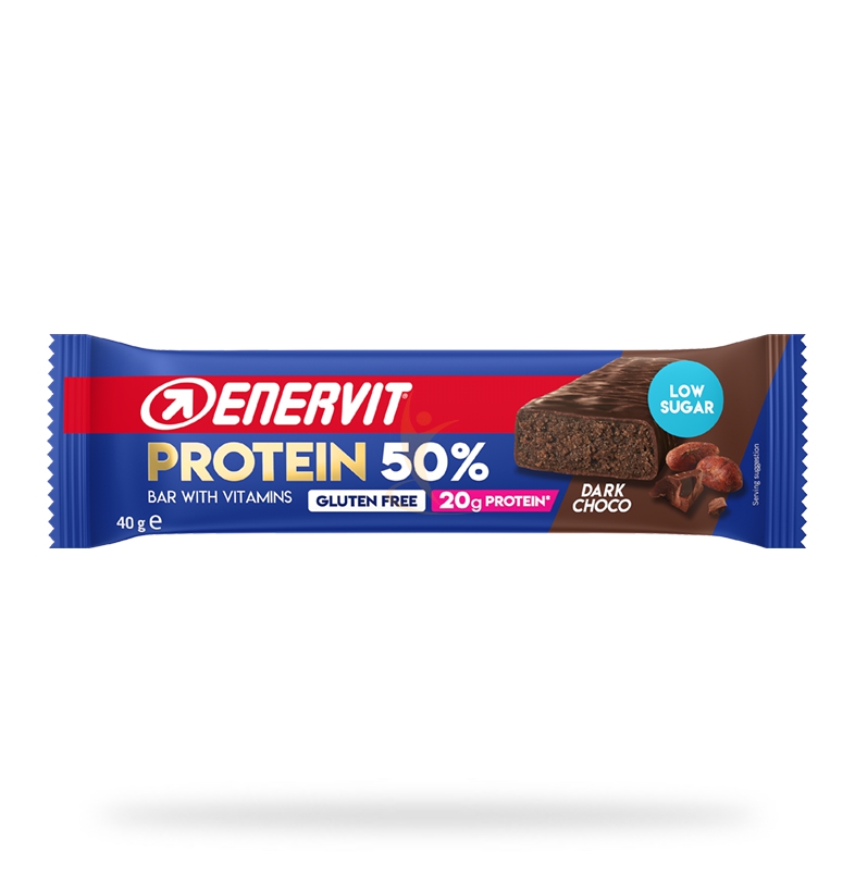 Enervit Linea Sport Protein Bar 50% Barretta Dark Chocolate 40 G