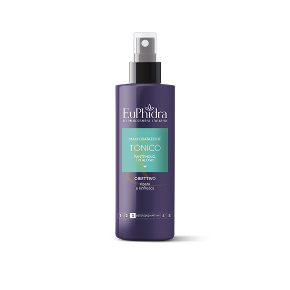 Euphidra Linea Viso Maxi idratazione Tonico Pantenolo 200ml.