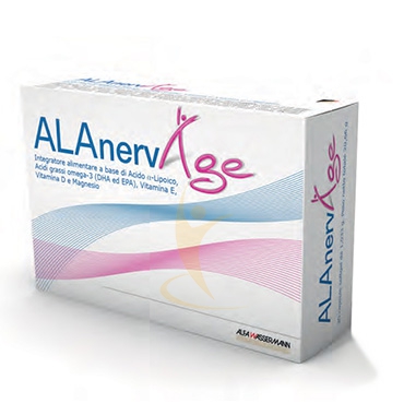 Alfa Wassermann Linea Benessere Energia Alanerv Age Integratore 20 Capsule